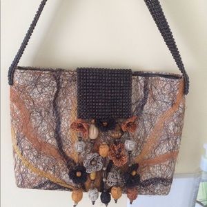 Beautiful Colombian purse handmade with coir.